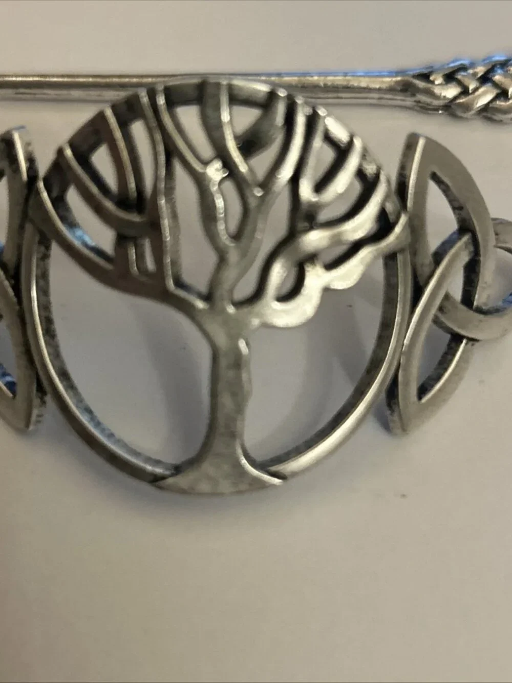 Celtic Tree of Life Hair Stick Barrette New Metal Hairpin Clip Accessory